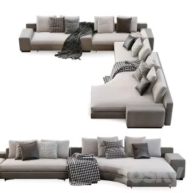 Minotti daniels sofa